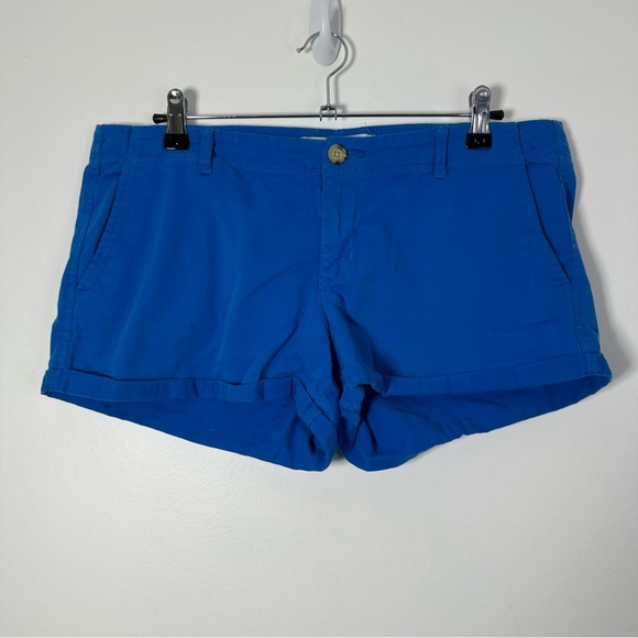 Abercrombie & Fitch Pants - Abercrombie & Fitch Y2K Vintage Blue Micro Shorts Size 10